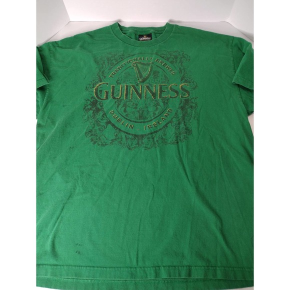 GUINNESS Traditionally Brewed Tshirt St. Patrick Day Size 2XL - Picture 2 of 9